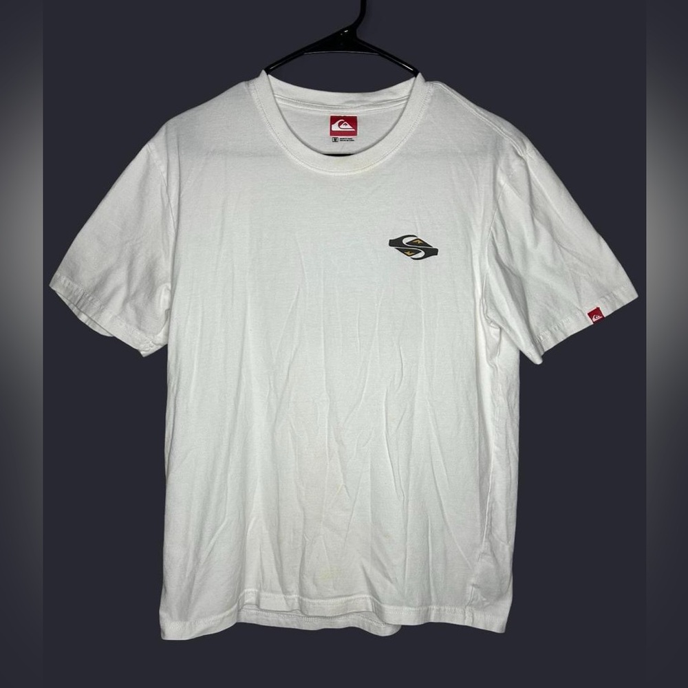 Quiksilver Classic White Tee with Logo